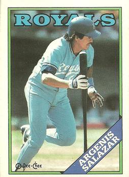 1988 O-Pee-Chee Baseball Cards 029      Angel Salazar